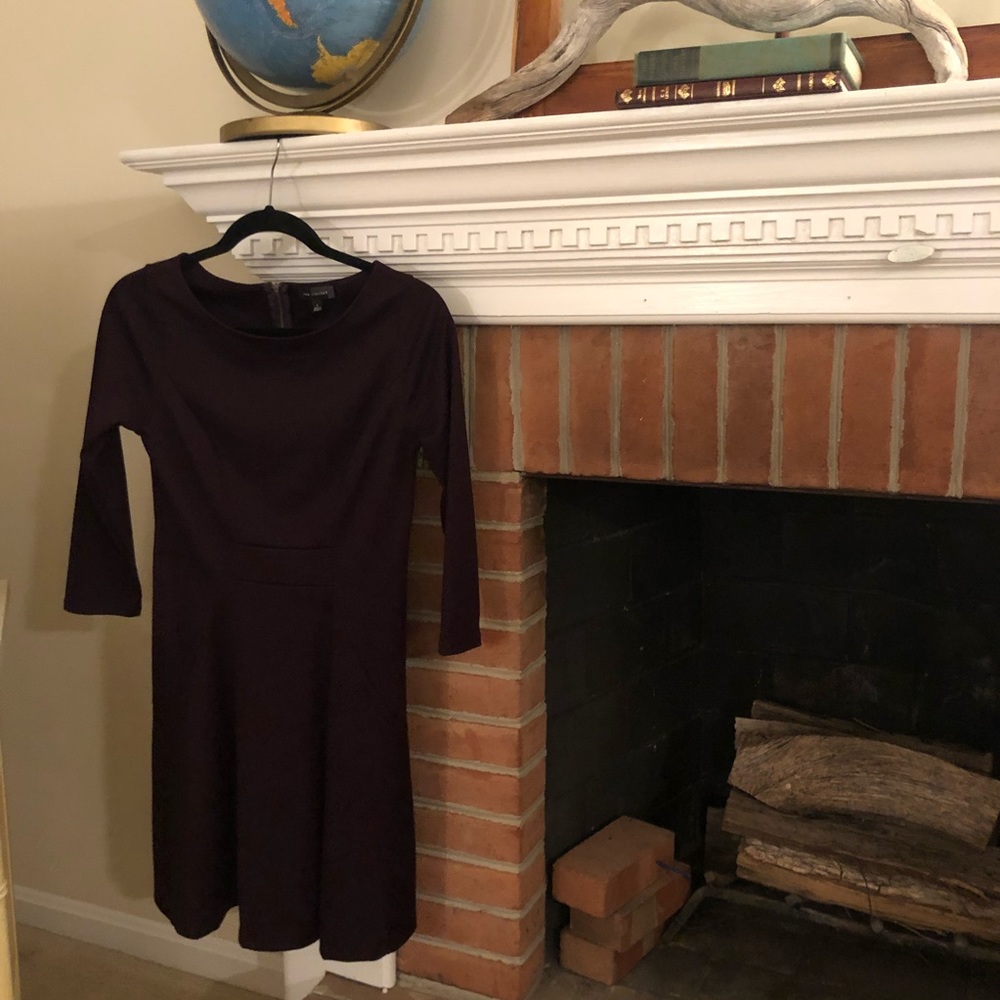 The Limited plum dress